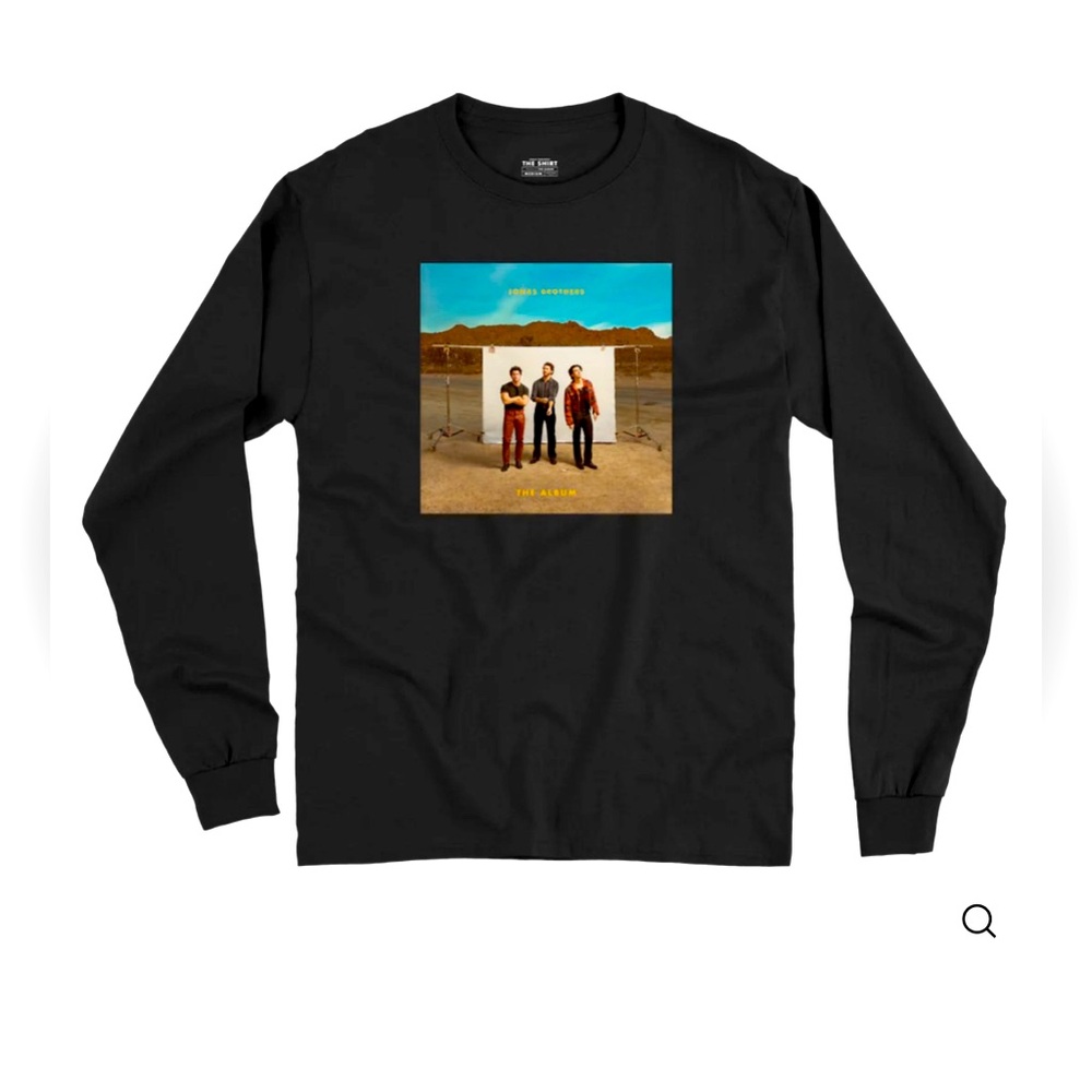 Jonas Brothers ‘THE SHIRT’ Merch Long Sleeve Men’s Size Large NEW
